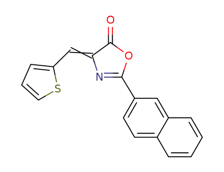 2-(2-naphthyl)-4-(2-thienylmethylene)-1,3-oxazol-5(4H)-one