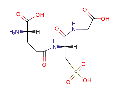 Molecular Structure of 3773-07-7 (GLUTATHIONESULFONIC ACID)