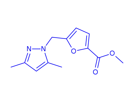 5-(3,5-DIMETHYL-PYRAZOL-1-YLMETHYL)-FURAN-2-CARBOXYLIC ACID METHYL ESTER