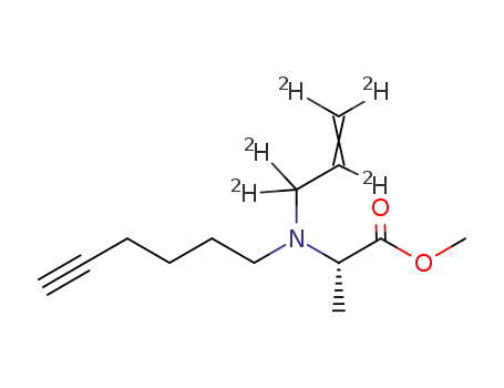 N-(5-hexynyl)-N-allyl-d5-L-alanine methyl ester