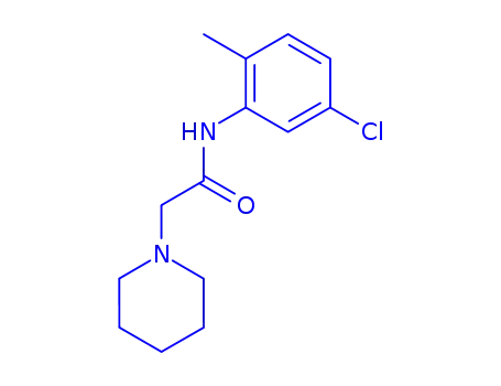 N-(5-chloro-2-methylphenyl)-2-(1-piperidinyl)acetamide