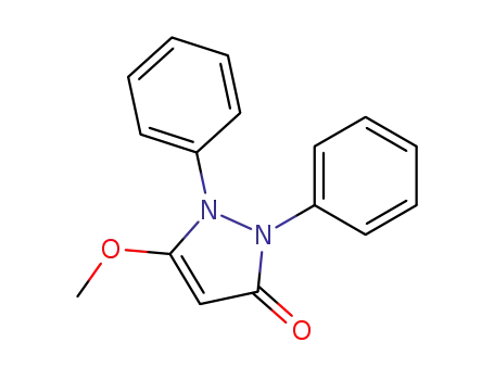 3-Pyrazolin-5-one, 1,2-diphenyl-3-methoxy-