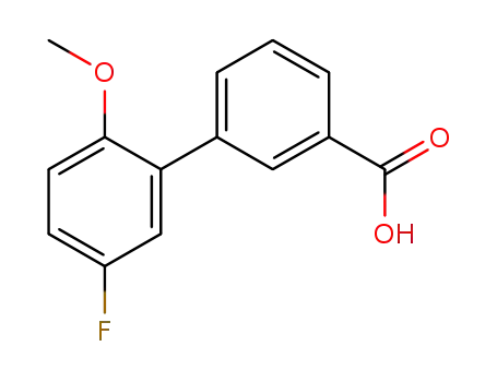 Molecular Structure of 376592-43-7 (3-(2-Amino-3-(trifluoromethyl)phenyl)benzoic acid)