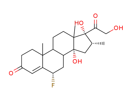 (6alpha,16alpha)-6-fluoro-14,17,21-trihydroxy-16-methylpregn-4-ene-3,20-dione