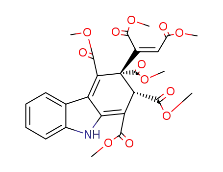 (E)-2-[3,9-디히드로-1,2,3,4-테트라키스(메톡시카르보닐)-2H-카르바졸-3-일]-2-부텐이산 디메틸 에스테르