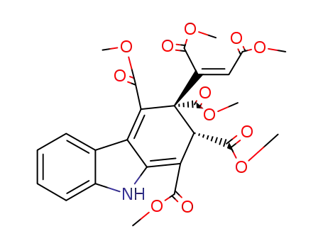 3,9-ジヒドロ-3-[(Z)-3-メトキシ-1-(メトキシカルボニル)-3-オキソ-1-プロペニル]-2H-カルバゾール-1,2,3,4-テトラカルボン酸テトラメチル