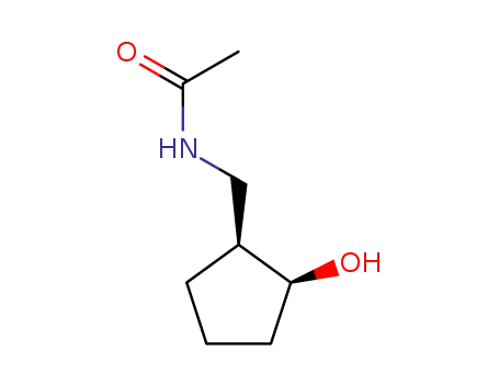 아세트아미드, N-[[(1S,2R)-2-히드록시시클로펜틸]메틸]-(9CI)