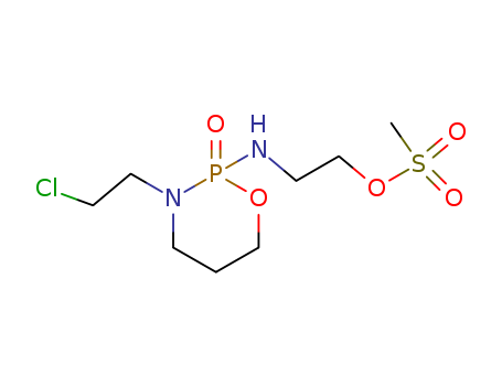 Ethanol,2-[[3-(2-chloroethyl)tetrahydro-2-oxido-2H-1,3,2-oxazaphosphorin-2-yl]amino]-,1-methanesulfonate