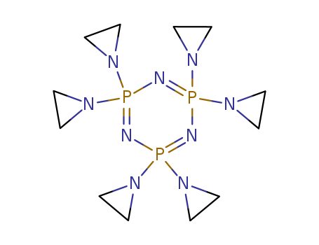 2,2,4,4,6,6-hexaaziridin-1-yl-1,3,5-triaza-2$l^{5},4$l^{5},6$l^{5}-tri phosphacyclohexa-1,3,5-triene