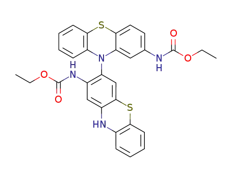 diethyl <3,10'bi-10-H-phenothiazine-2,2'-diyl>bis<carbamate>