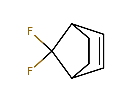 Molecular Structure of 33237-04-6 (7,7-Difluorobicyclo[2.2.1]hept-2-ene)