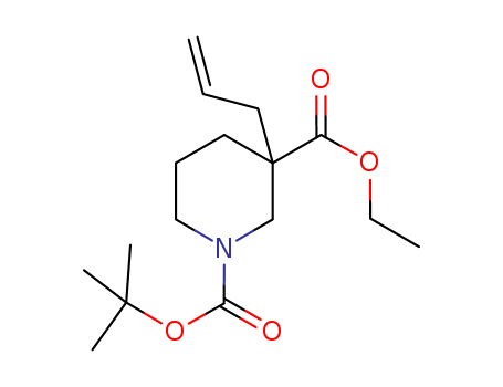 1,3-Piperidinedicarboxylic acid, 3-(2-propen-1-yl)-, 1-(1,1-dimethylethyl) 3-ethyl ester
