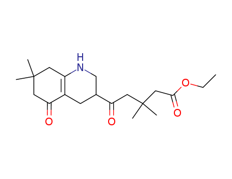 3-Quinolinepentanoicacid, 1,2,3,4,5,6,7,8-octahydro-b,b,7,7-tetramethyl-d,5-dioxo-, ethyl ester cas  33365-95-6