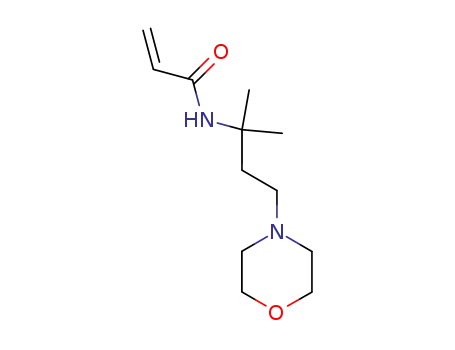 Molecular Structure of 143084-52-0 (N-[2-methyl-4-(morpholin-4-yl)butan-2-yl]prop-2-enamide)