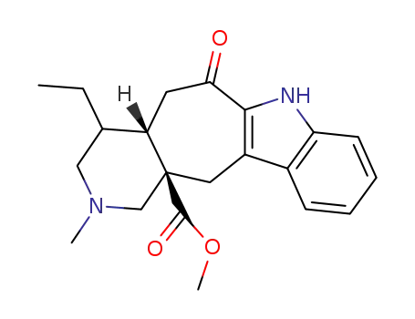 Molecular Structure of 33257-13-5 (ervatamine)