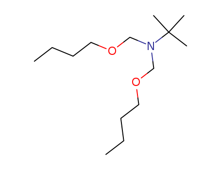 2-Propanamine,N,N-bis(butoxymethyl)-2-methyl- cas  37489-08-0