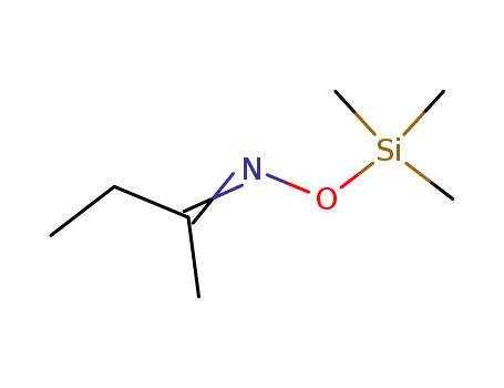 Molecular Structure of 37843-14-4 ((ETHYLMETHYLKETOXIMINO)TRIMETHYLSILANE)