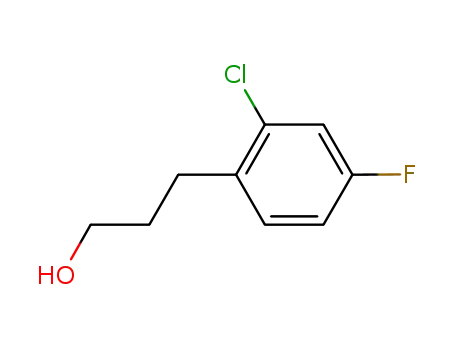 3-(2-CHLORO-4-FLUORO-PHENYL)-PROPAN-1-OL