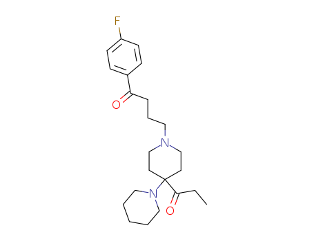 1-Butanone,1-(4-fluorophenyl)-4-[4'-(1-oxopropyl)[1,4'-bipiperidin]-1'-yl]-