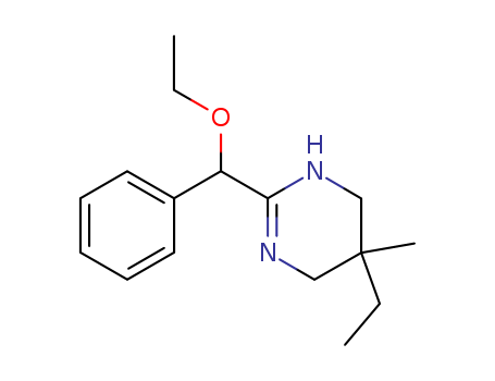 Pyrimidine,2-(ethoxyphenylmethyl)-5-ethyl-1,4,5,6-tetrahydro-5-methyl-