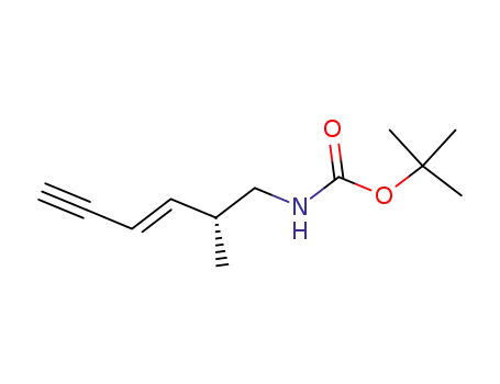 Carbamic acid, [(2R,3E)-2-methyl-3-hexen-5-ynyl]-, 1,1-dimethylethyl ester