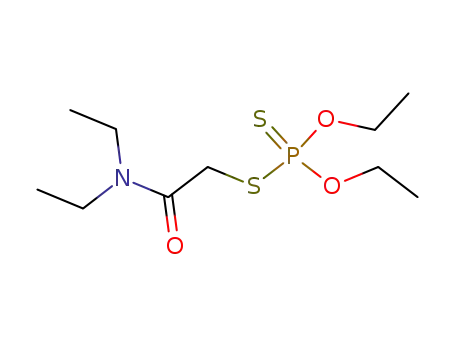 2-diethoxyphosphinothioylsulfanyl-N,N-diethyl-acetamide
