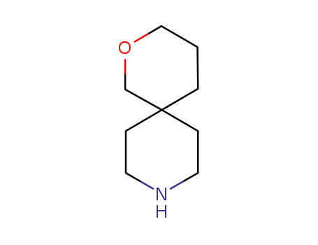 Molecular Structure of 374795-48-9 (2-Oxa-9-azaspiro[5.5]undecane (9CI))