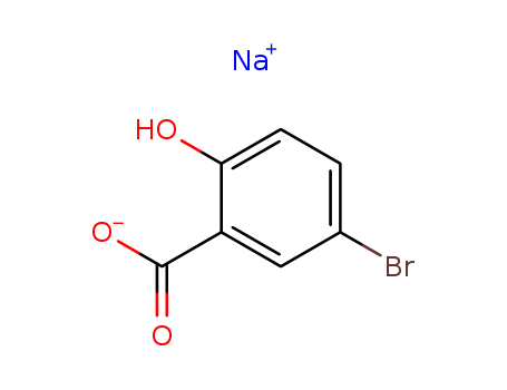 5-bromo-2-hydroxy-benzoic acid ; sodium-salt Cas no.37717-99-0 98%