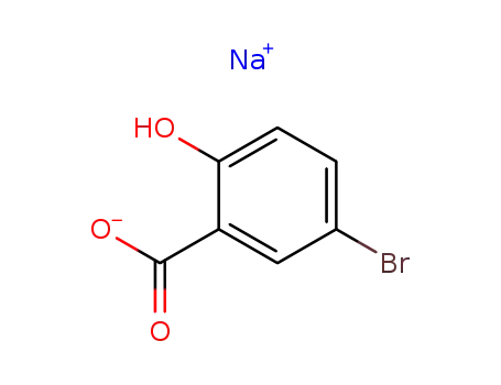 벤조산, 5-broMo-2-하이드록시-, 모노나트륨염