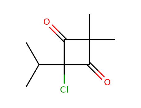 2-Chloro-2-isopropyl-4,4-dimethyl-cyclobutane-1,3-dione
