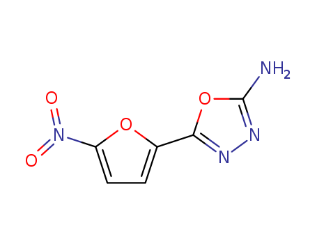 1,3,4-Oxadiazol-2-amine,5-(5-nitro-2-furanyl)-
