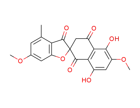 2,3-dihydro-5,8-dihydroxy-6,6-dimethoxy-4'-methylnaphthalene-2-spiro-2'-2'H-benzofuran-1,3',4-trione