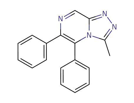 3-メチル-5,6-ジフェニル-s-トリアゾロ[4,3-a]ピラジン