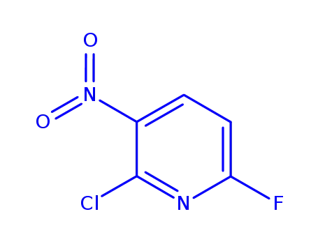 2-chloro-6-fluoro-3-nitropyridine