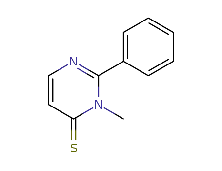 4(3H)-Pyrimidinethione,  3-methyl-2-phenyl-