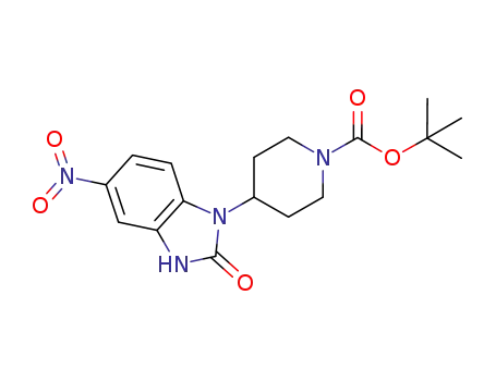 1-(1-BOC-PIPERIDIN-4-YL)-5-NITRO-1,3-DIHYDRO-1H-BENZOIMIDAZOL-2-ONE