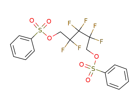 1,5-bis-benzenesulfonyloxy-2,2,3,3,4,4-hexafluoro-pentane