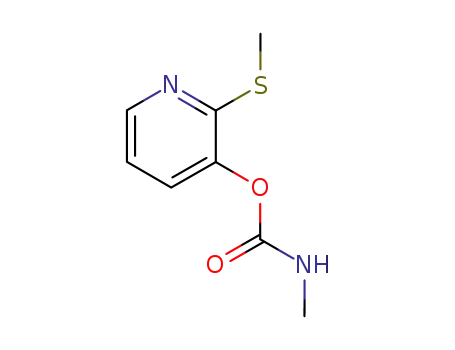 카르 밤산, 메틸-, 2- (메틸 티오) -3- 피리 딜 에스테르 (8Cl)