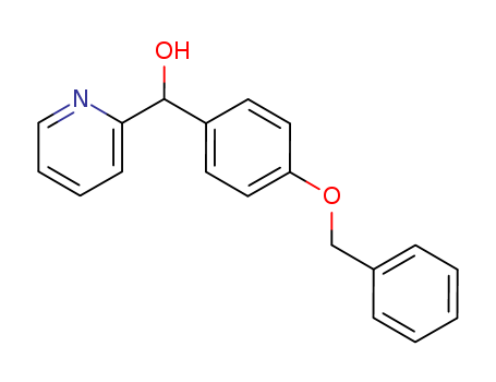 2-Pyridinemethanol, a-[4-(phenylmethoxy)phenyl]- cas  33455-93-5
