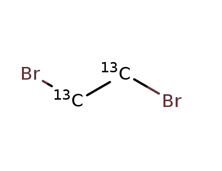 Molecular Structure of 33458-49-0 (1,2-DIBROMOETHANE (1,2-13C2))