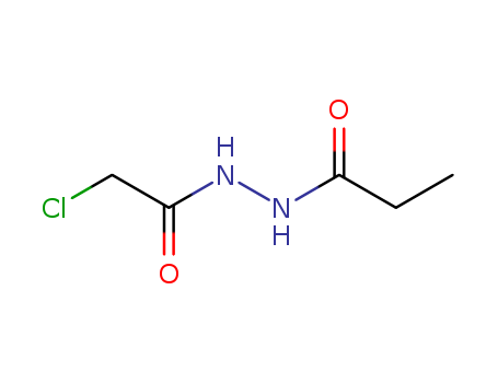 propanoic acid, 2-(2-chloroacetyl)hydrazide