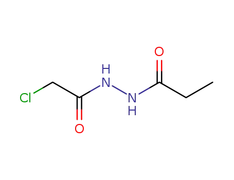 propanoic acid, 2-(2-chloroacetyl)hydrazide