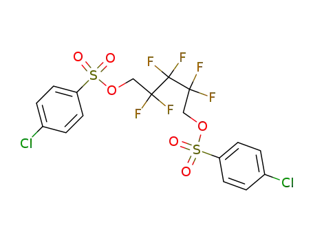 1,5-bis-(4-chloro-benzenesulfonyloxy)-2,2,3,3,4,4-hexafluoro-pentane