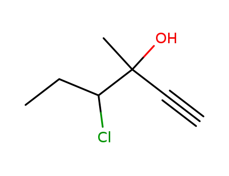 4-Chloro-3-methyl-hex-1-yn-3-ol