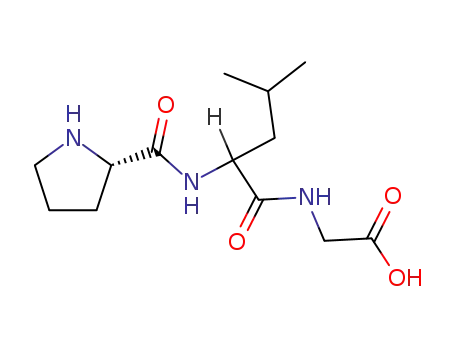 Molecular Structure of 33676-42-5 (prolyl-leucyl-glycine)