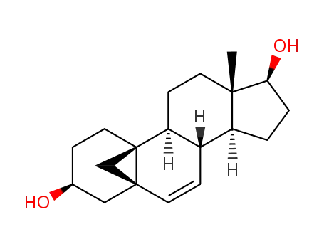 3β,17β-Dihydroxy-5β,19-cyclo-androst-6-en