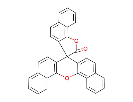 spiro<7H-dibenzo<c,h>xanthen-7,3'(2'H)-naphthol<1,2-b>furan>-2'-one