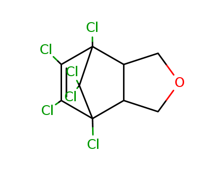 1,3,3A,4,7,7A-Hexahydro-4,5,6,7,8,8-hexachloro-4,7-methanoiso-benzofuran