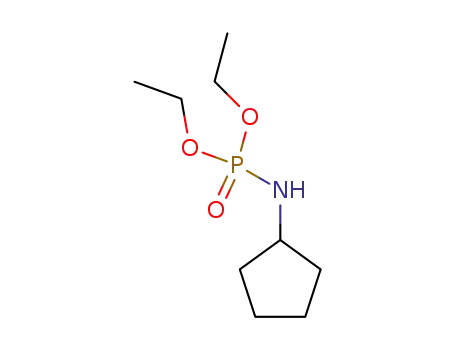 diethyl N-cyclopentylphosphoramidate