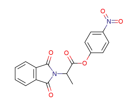 rac.-Phthaloyl-alanin-(4-nitro-phenylester)